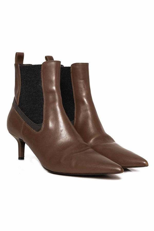 Brunello Cucinelli Size 37 Ankle Boots