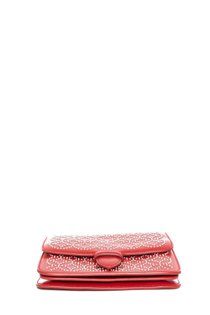 Alaia Studded Leather Flap Crossbody