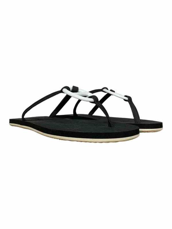 Hermes Size 6 Kala Nera Chaine D'Ancre Flip Flop Sandals