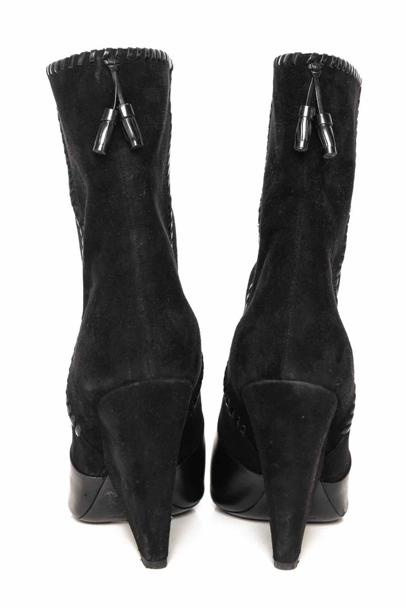 Saint Laurent Niki Ankle Boots Size 41.5