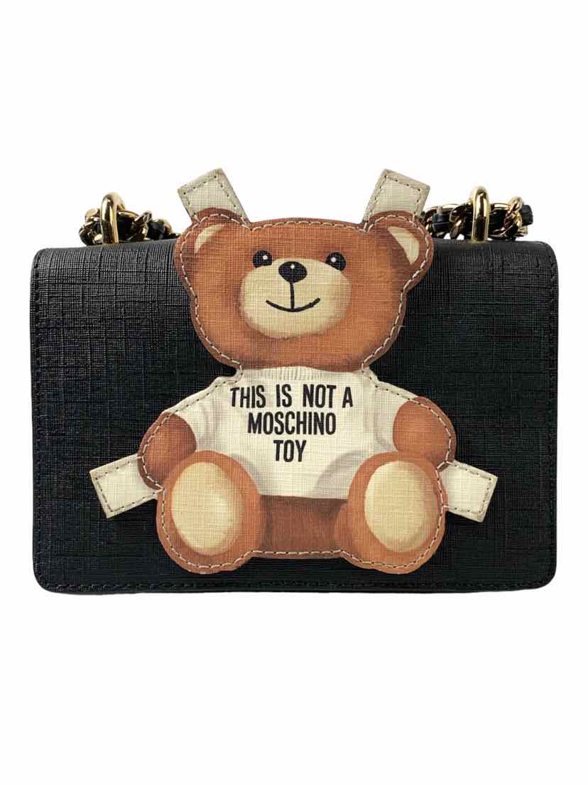 Moschino teddy discount bear tab bag