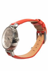 Louis Vuitton Tambour Heart Diamond Stainless Steel Quartz Watch
