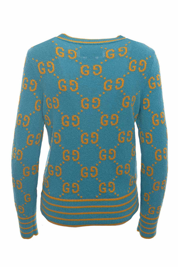 Gucci Size M Monogram Sweater