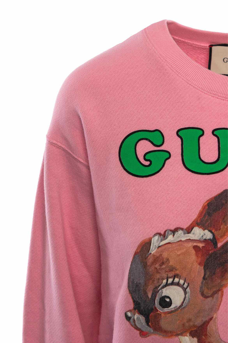 Gucci Size XS Oversized Fawn Sweatshirt