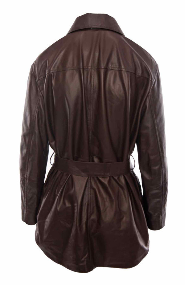 Brunello Cucinelli Size 42 Leather Jacket