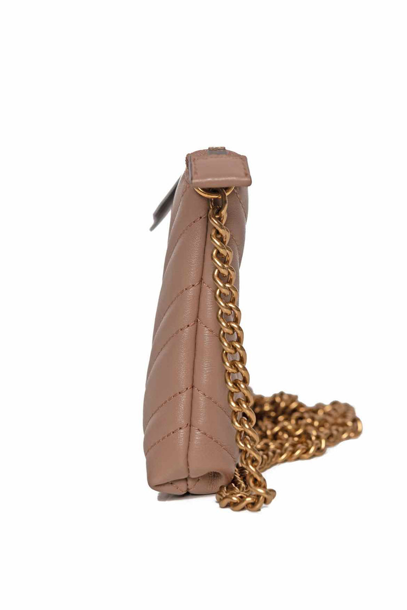 Gucci Mini GG Marmont Matelasse Wallet On Chain Crossbody
