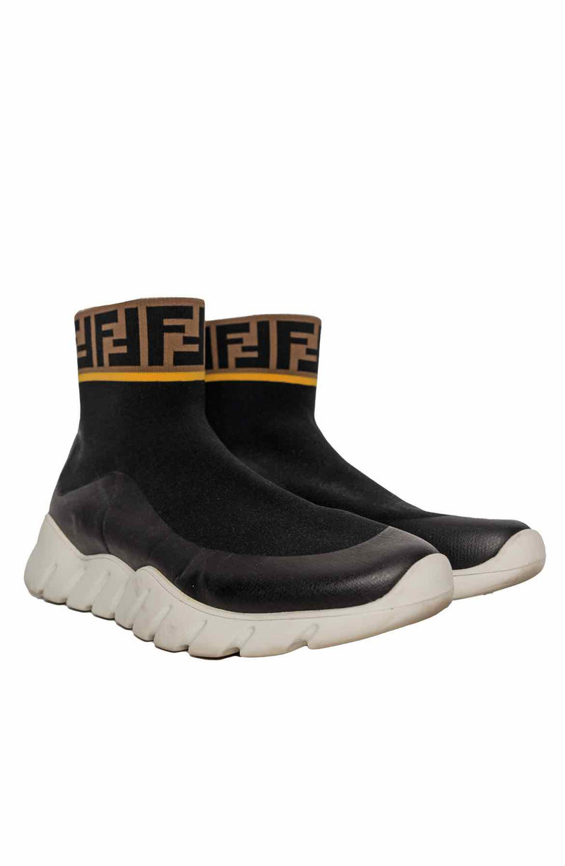 Fendi mens sock on sale sneaker