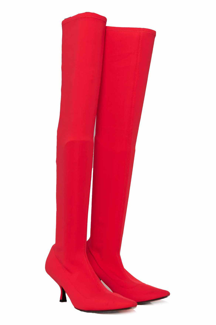 Khaite Size 39 Stretch Over The Knee Boots