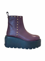 Valentino Size 39 Rockstud Platform Ankle Boots