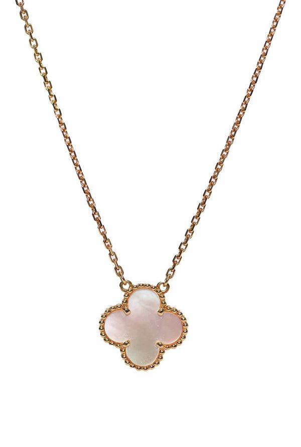Van Cleef & Arpels Vintage Alhambra 18K Gold Necklace