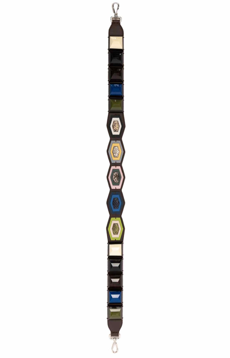 Fendi black sale strap