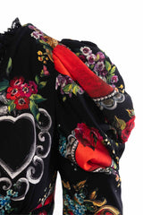Dolce & Gabbana Size 40 Sacred Heart Midi Dress