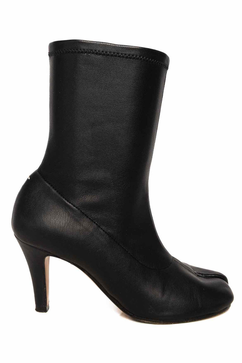 Maison Martin Margiela Tabi Leather Size 5.5 Ankle Boots