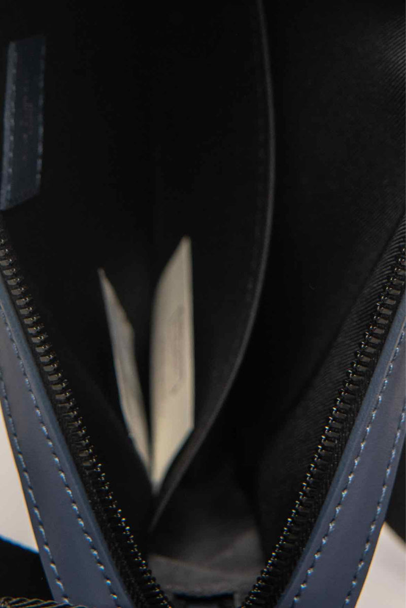 Louis Vuitton Shadow Navy Monogram Duo Messenger Crossbody Bag