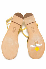 Chanel Size 37.5 Camellia Sandals