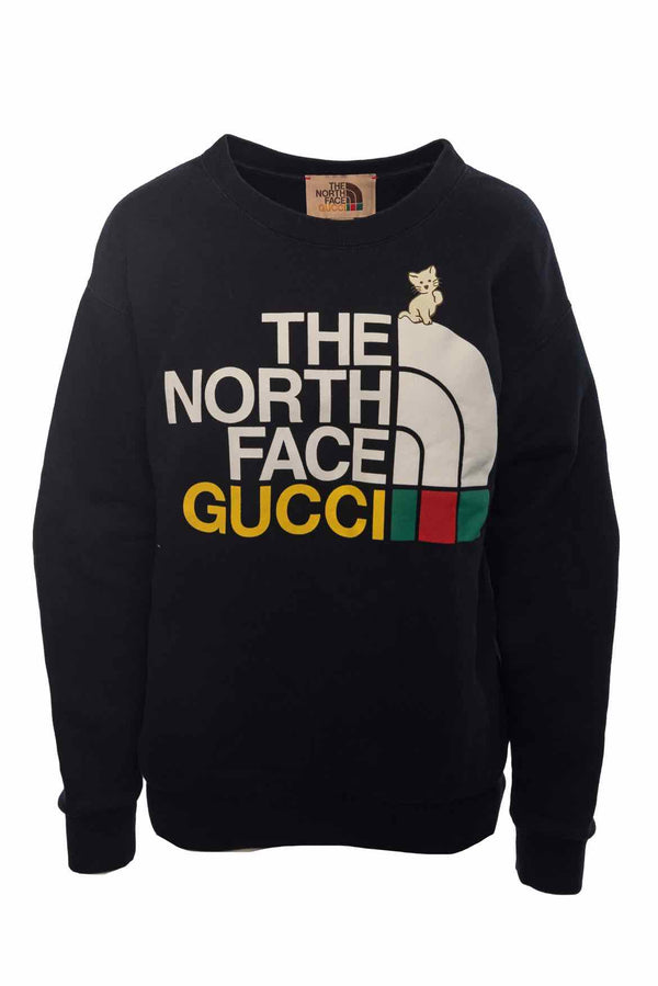 Gucci x The North Face Size XS 2021 Cat Logo Sweatshirt