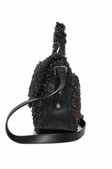 Chanel Tweed CC Lock Flap Messenger Bag