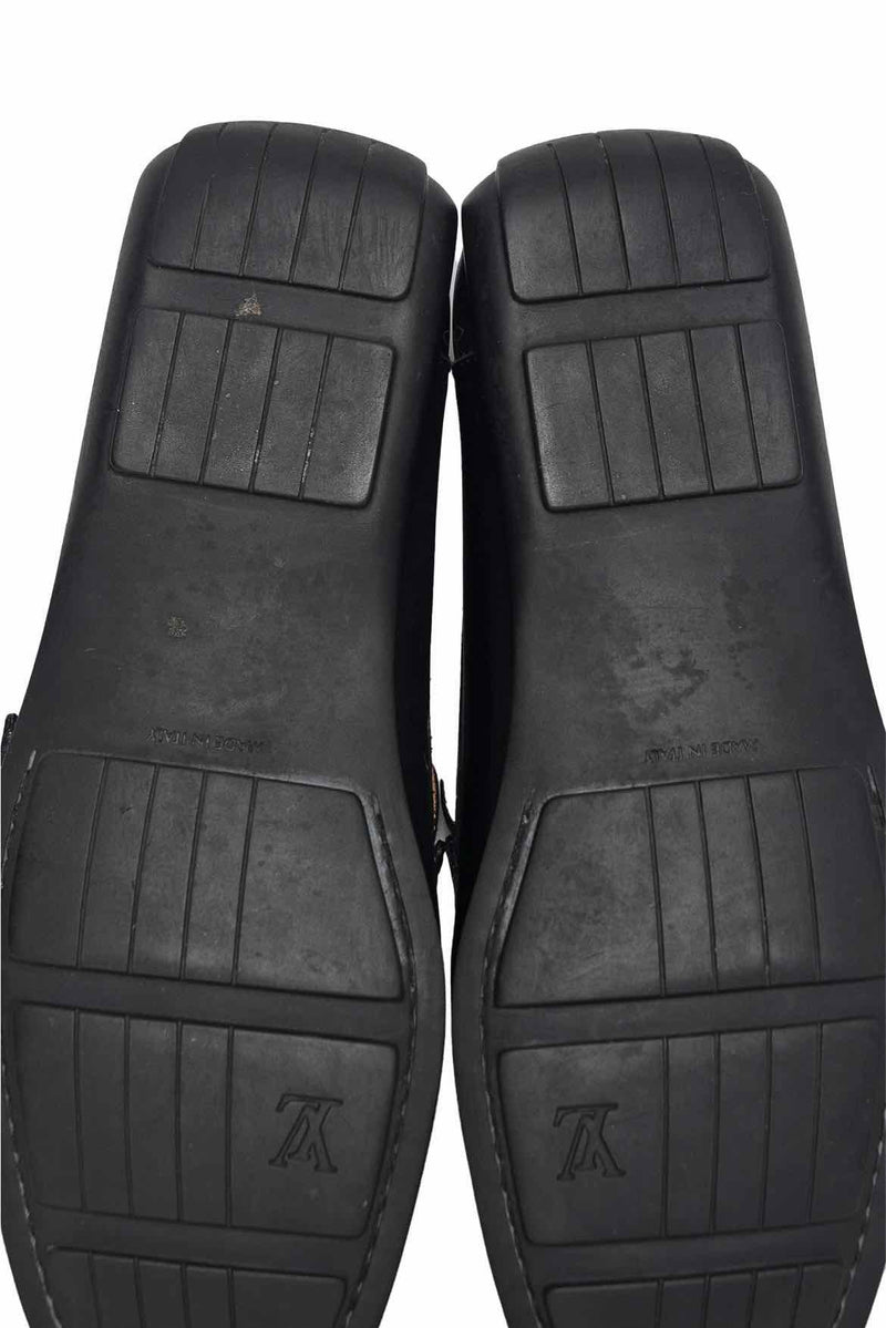 Louis Vuitton Men's Size 6.5 Monogram Leather Loafers