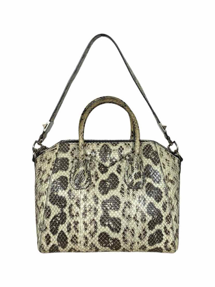 Givenchy Snakeskin Small Antigona Purse