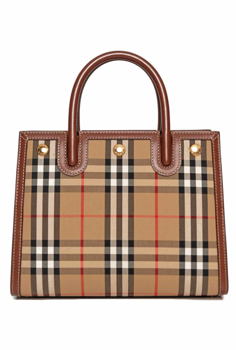 Burberry Vintage Check Baby Title Tote