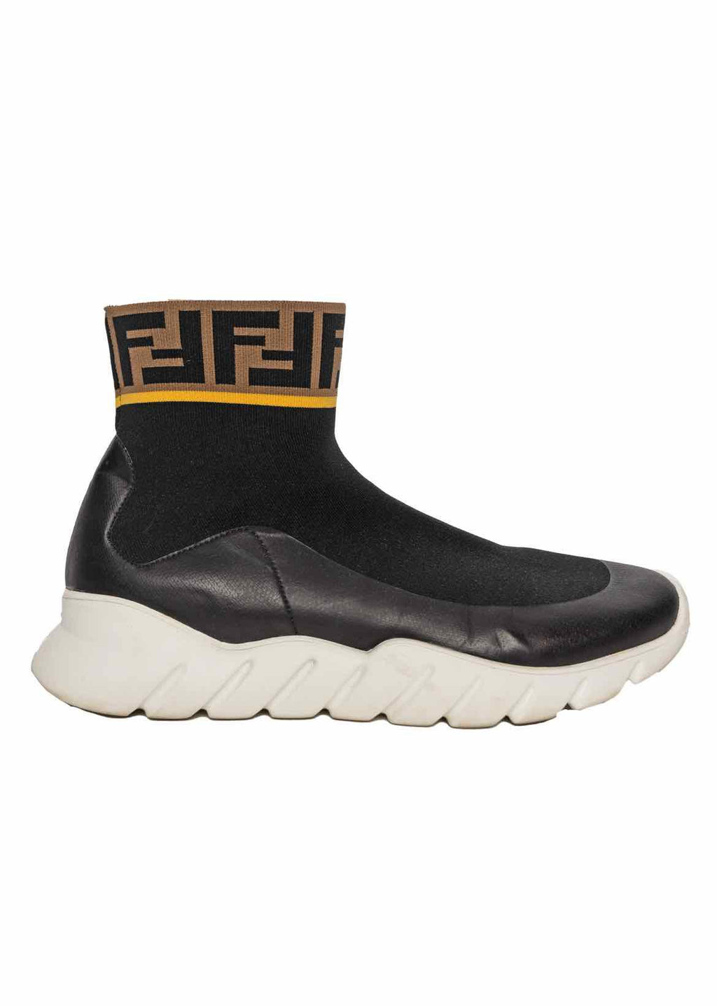 Fendi sock clearance trainers mens