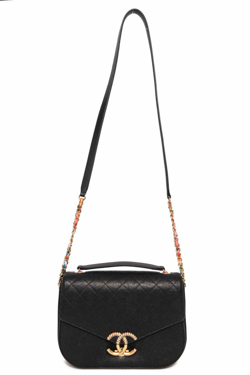 Chanel Thread Around Flap Crossbody Bag