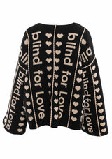 Gucci Size OS 2018 'Blind For Love' Cardigan