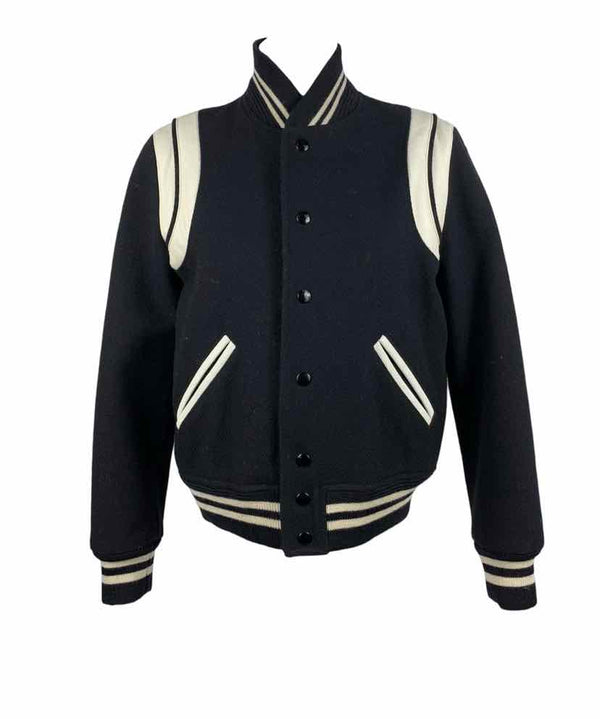 Saint Laurent Size 38 2016 Teddy Bomber Jacket