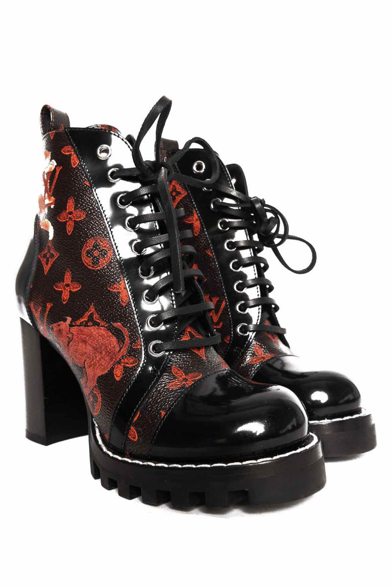 vuitton star trail ankle boot