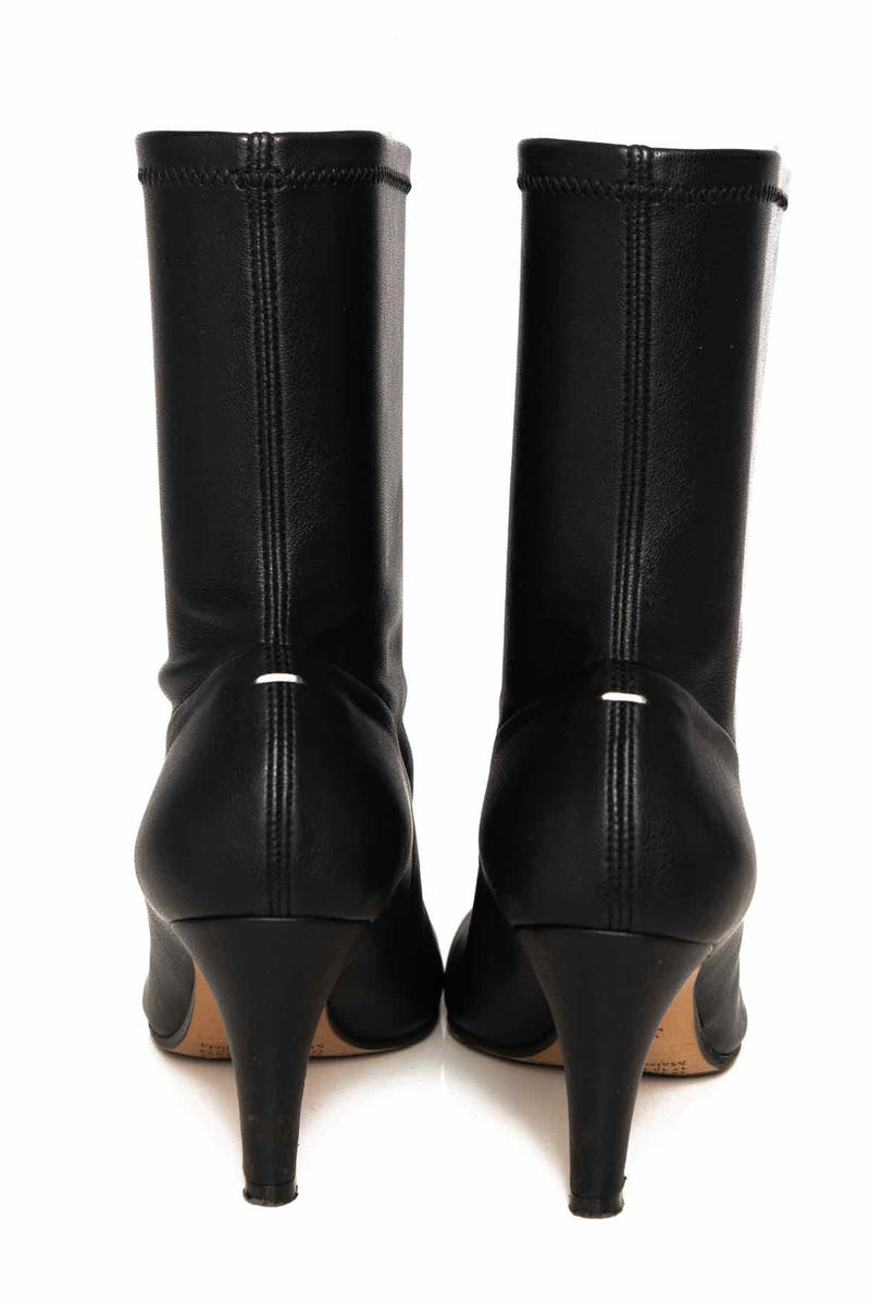 Maison Martin Margiela Tabi Leather Size 5.5 Ankle Boots