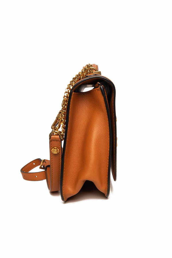 Versace Virtus Saddle Crossbody Bag